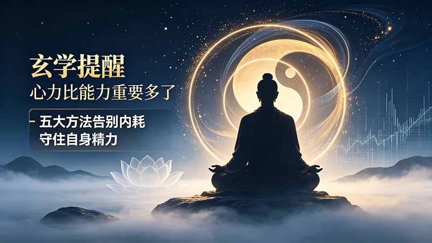 付费文章：玄学提醒-心力比能力重要多了，五大方法告别内耗守住自身精力