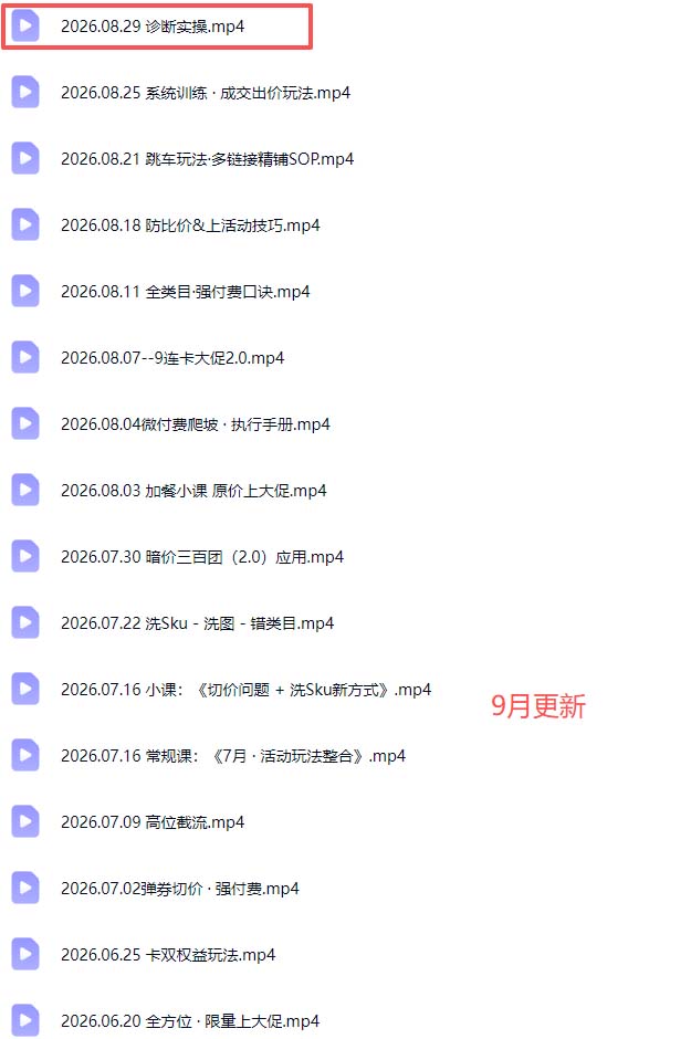 拼多多实战特训营(更新26年0831