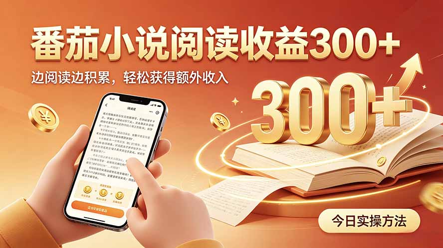 全自动番茄挂机玩法，日入300+，操作门槛低，一台电脑即可开展