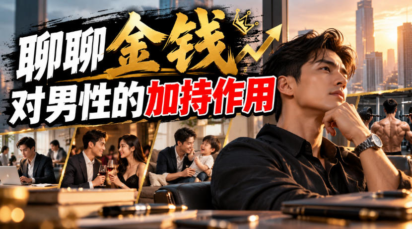 某公众号付费文章：聊聊金钱对男性的加持作用