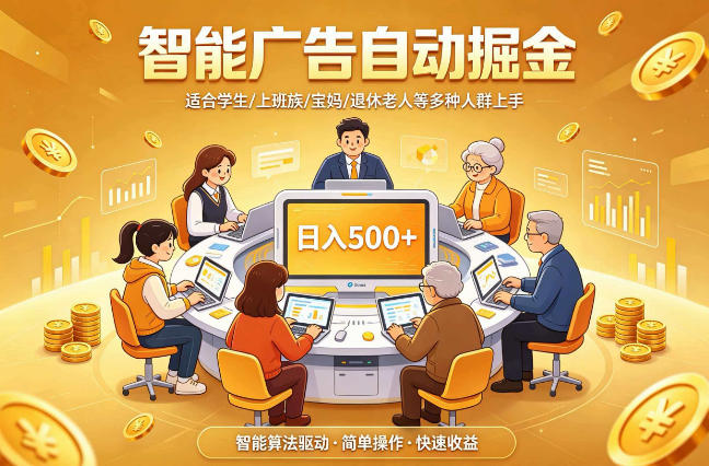 2026年最好做的项目：自动掘金项目，小白轻易上手，单日轻松收入500+【揭秘】