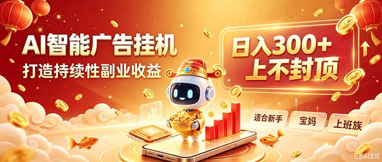 告别手动干活！AI自动化，解锁线上被动收益