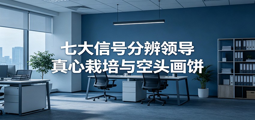 付费文章《七大信号分辨领导真心栽培与空头画饼》读懂管理背后人性逻辑